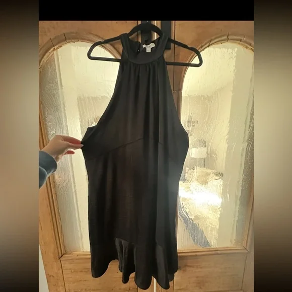 Nine West Elegant Black Halter Dress - Picture 2 of 4